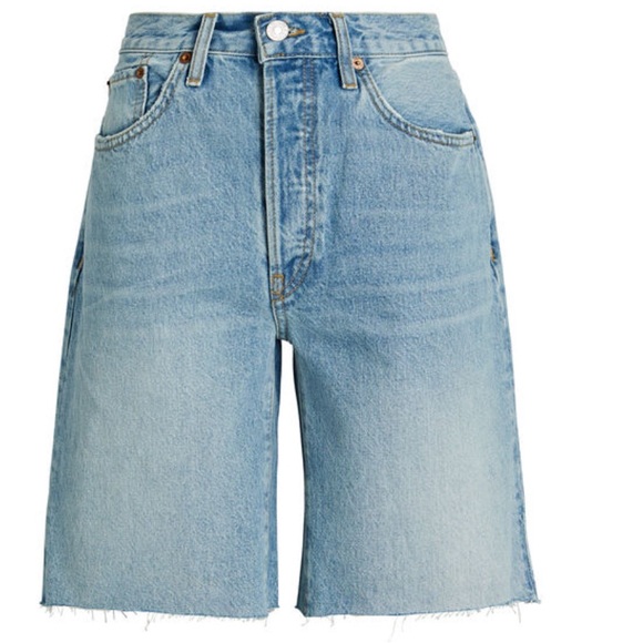 NWT Re/Done 90’s Comfy Organic Cotton Denim Jean Shorts Size 25 - Picture 5 of 15